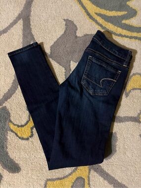 American Eagle Outfitters Dark Blue Jeggings